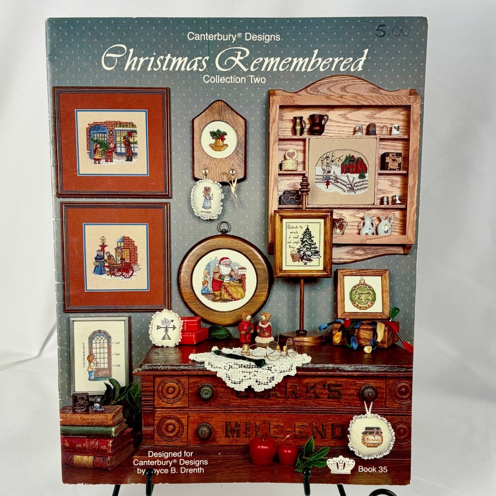 Canterbury Designs Christmas Remembered Collection Two Book 35 Cross Stitch 1985